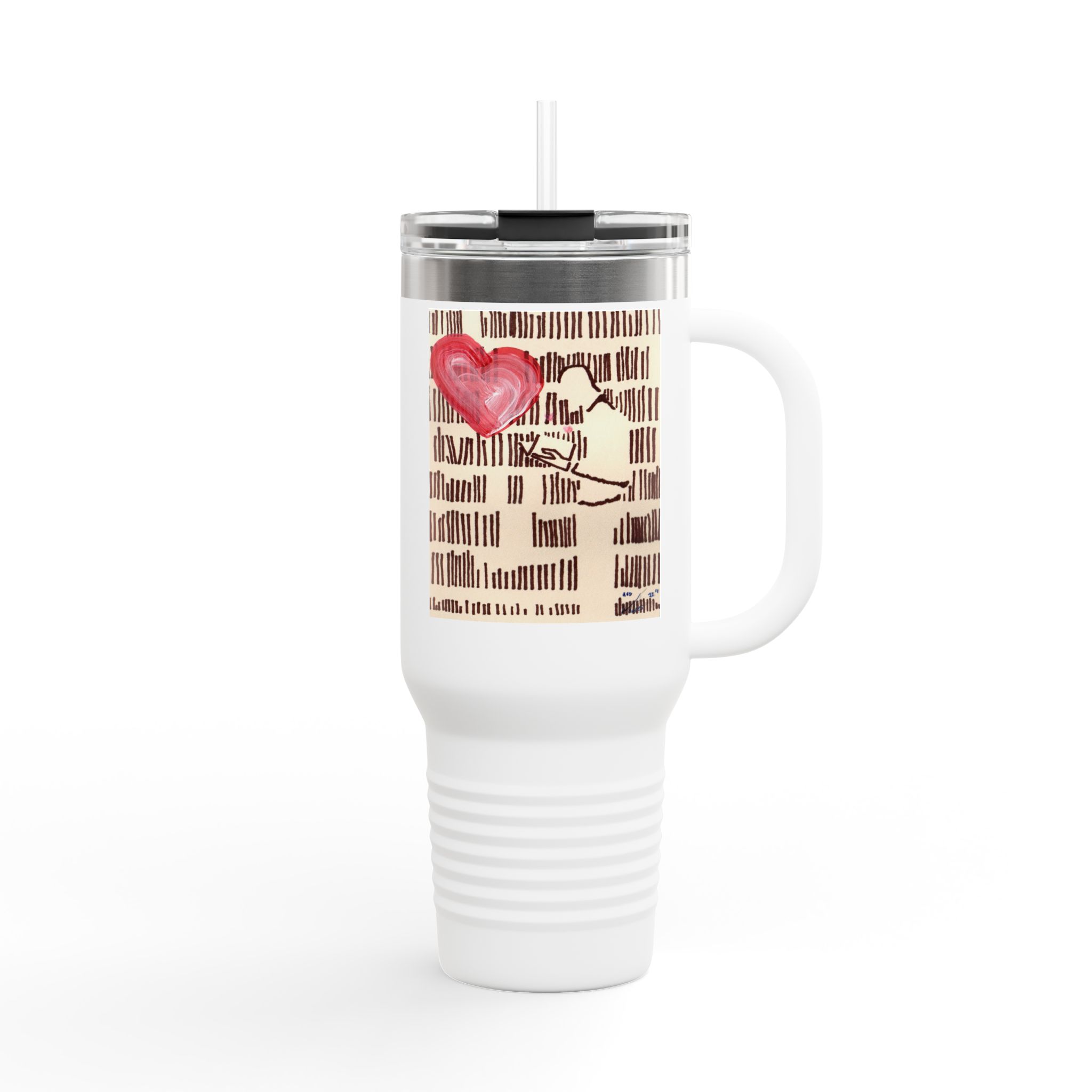 El Latido del Conocimiento - Exclusive Artist Edition Travel Mug - Image 2
